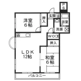 カーサ・タカハシ【2階】の間取り