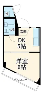 SKフラワーハイツ【4階】の間取り