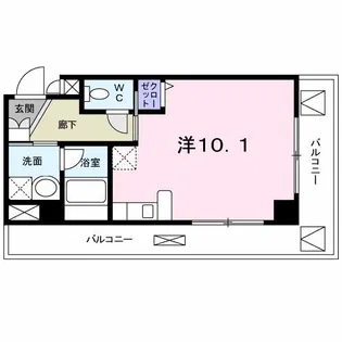 喜久屋ビル【3階】の間取り