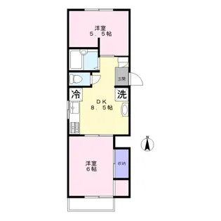 シンフォニー【1階】の間取り