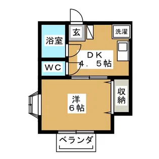 パレット【1階】の間取り