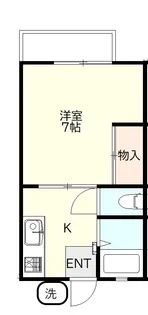 静岡県菊川市川上【アパート】の間取り