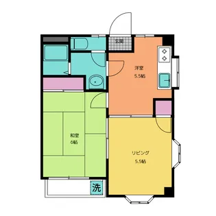 メゾンドール【5階】の間取り