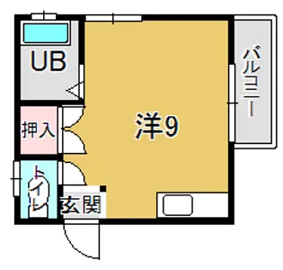 長崎県長崎市横尾3【アパート】の間取り