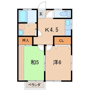 メゾン・ド・ラテール【1階】の間取り