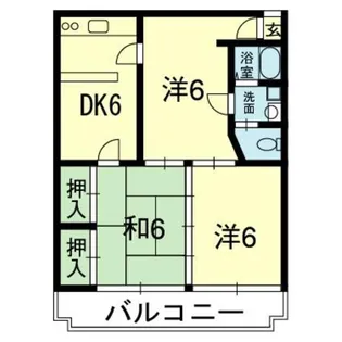 おおしまビル【3階】の間取り