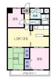 センチュリーハイランド【8階】の間取り