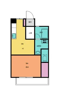 サンバーストビル【3階】の間取り