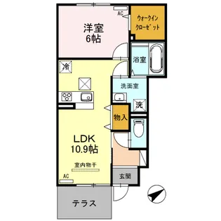 Mon favori【1階】の間取り