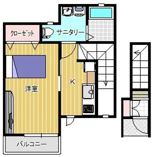 NsI【2階】の間取り