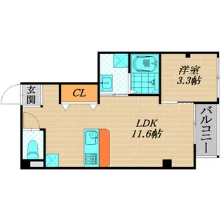 buono buono【2階】の間取り