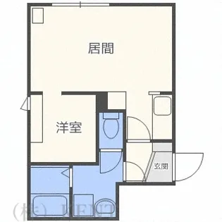 ヴェレーナ二十四軒【2階】の間取り