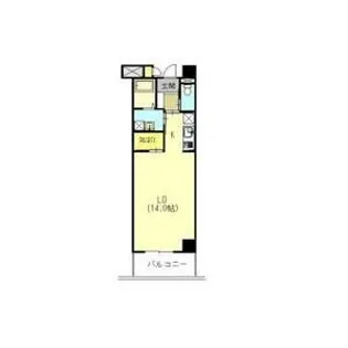 リベルテ交野【7階】の間取り