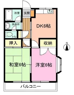 めぞん千本【3階】の間取り