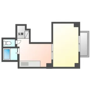 第一警備ビル【2階】の間取り