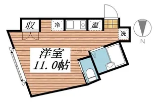 ビューティーライフビル【4階】の間取り