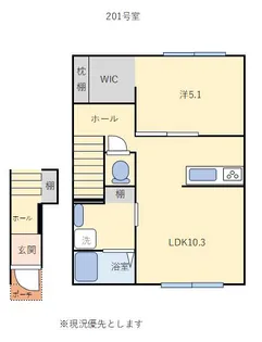 フィオーレ さくらの森【2階】の間取り