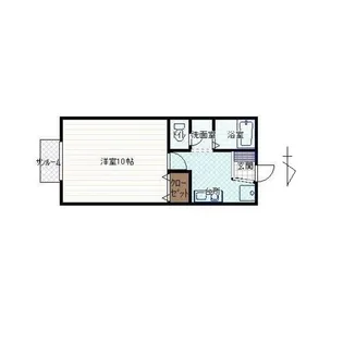 シンシア カリエ【2階】の間取り