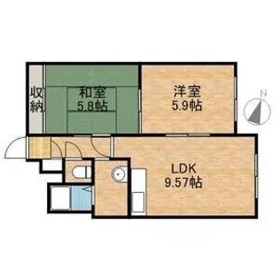 岩泉ビル【3階】の間取り