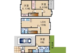 CONCIERGE【1階】の間取り