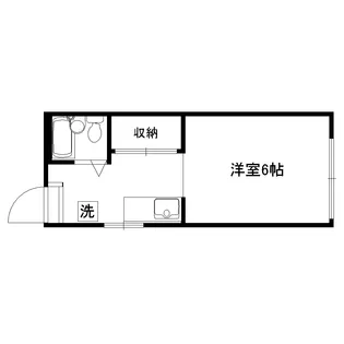 ヴィラ登戸【2階】の間取り