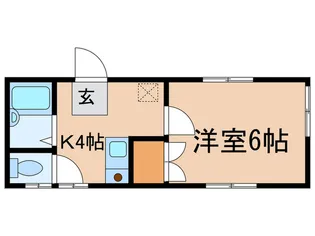 ユウハイツ目白【1階】の間取り