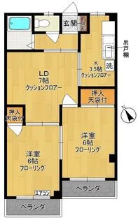 第2メゾン上原【3階】の間取り