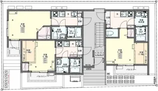 KEIAI RESIDENCE 中浦和【2階】の間取り