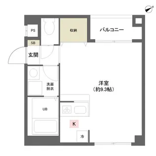 ブライトヒルズ幕張【2階】の間取り