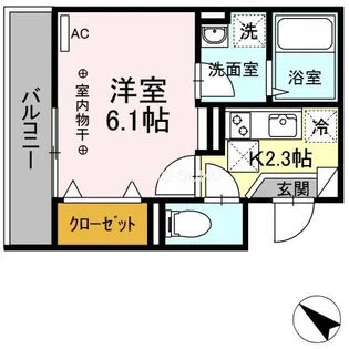 Free【3階】の間取り