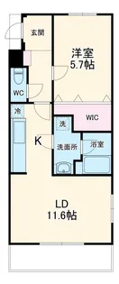 セントラル・ヒルズ【3階】の間取り