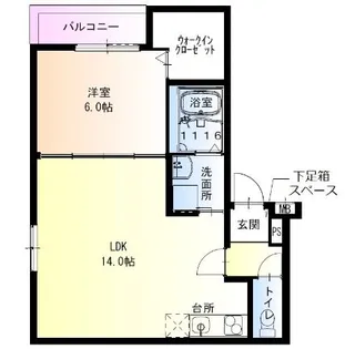 フジパレス堺浜寺石津II番館【2階】の間取り