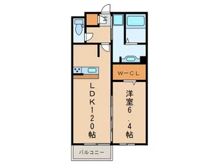 メゾンメルベーユ【2階】の間取り