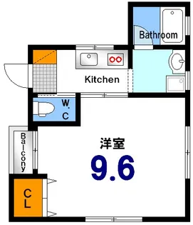 山田ビル【2階】の間取り