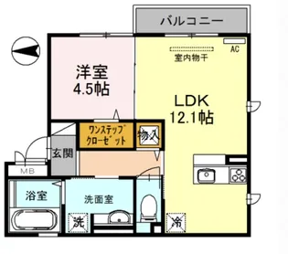スタイルプラス【1階】の間取り