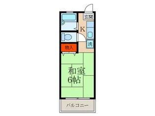 ピュアハイツ【1階】の間取り