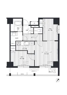 東京都中央区勝どき4【マンション】の間取り