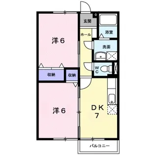サンフォルムMark2【1階】の間取り