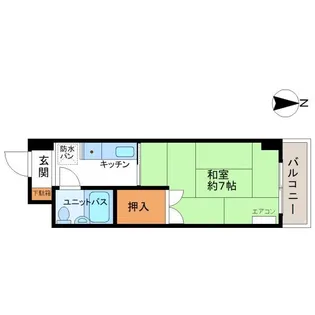 福知山SEIWAマンション【2階】の間取り