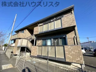 群馬県伊勢崎市田中島町【アパート】の外観