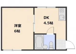 ログポース【5階】の間取り