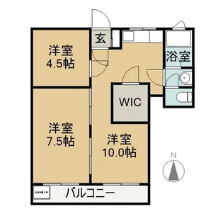 プレシャスビル【4階】の間取り
