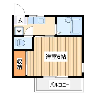 メゾンドール【2階】の間取り