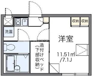 埼玉県さいたま市大宮区天沼町2【アパート】の間取り