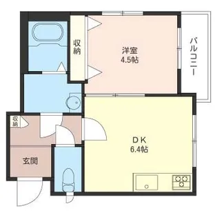 KROM【2階】の間取り