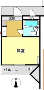 スカイコート明大前【4階】の間取り