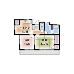 神奈川県茅ヶ崎市今宿【一戸建】の間取り