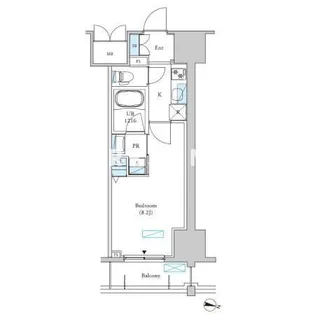 千葉県千葉市中央区中央3【マンション】の間取り