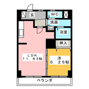 N&S【2階】の間取り