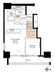 ブランシエスタ両国【2階】の間取り